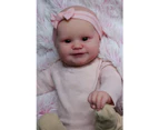 NPK 49CM Already Painted Doll Maddie Soft Body Cuddly Baby Doll Lifelike 3D Skin Multiple Layers Painting Art Doll