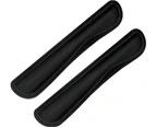 2 Pack,Black Wrist Pad for Keyboard,Memory Foam Computer Keyboard Pad