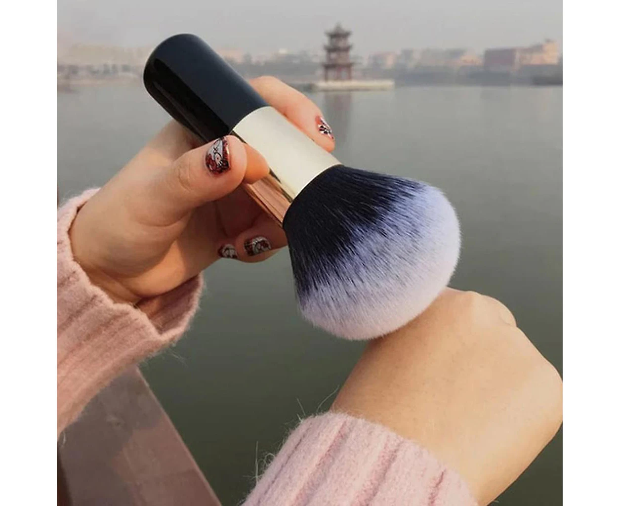 Large Size Makeup Brush Foundation Powder Face Brush Set Soft Face Blush Brush P