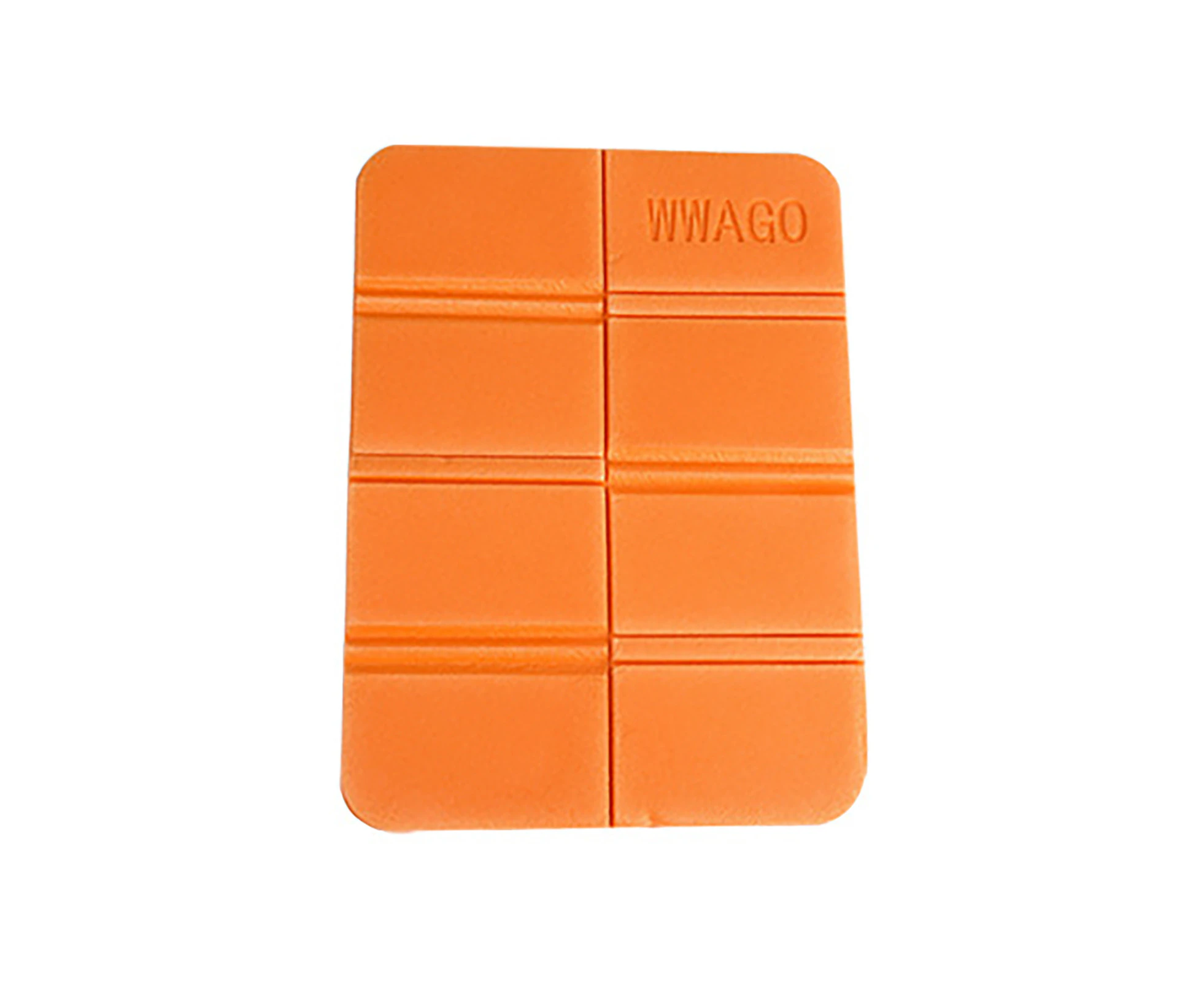 Thickened Damp-proof Seat Cushion PE Wear Resistant Camping Foam Pad for Outdoor  Orange