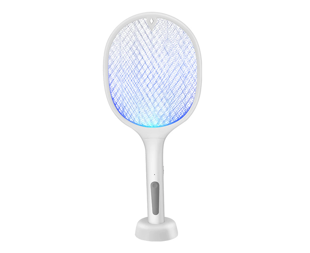 Bug Zapper, Mosquito Zapper USB/rechargeable, electric fly swatter lamp and racket