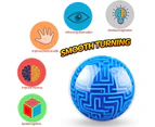 3D Gravity Memory Sequential Maze Ball Puzzle Toy Gifts for Kids Adults - Hard Challenges Game Lover Tiny Balls Brain Teasers Game