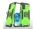 For Samsung Galaxy S20 Plus Case with Magnetic Ring Holder - Green