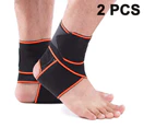 Ankle Support Brace, Adjustable Compression Ankle Braces For Sports Protection, One Size Fits Most For Men & Women-Grey