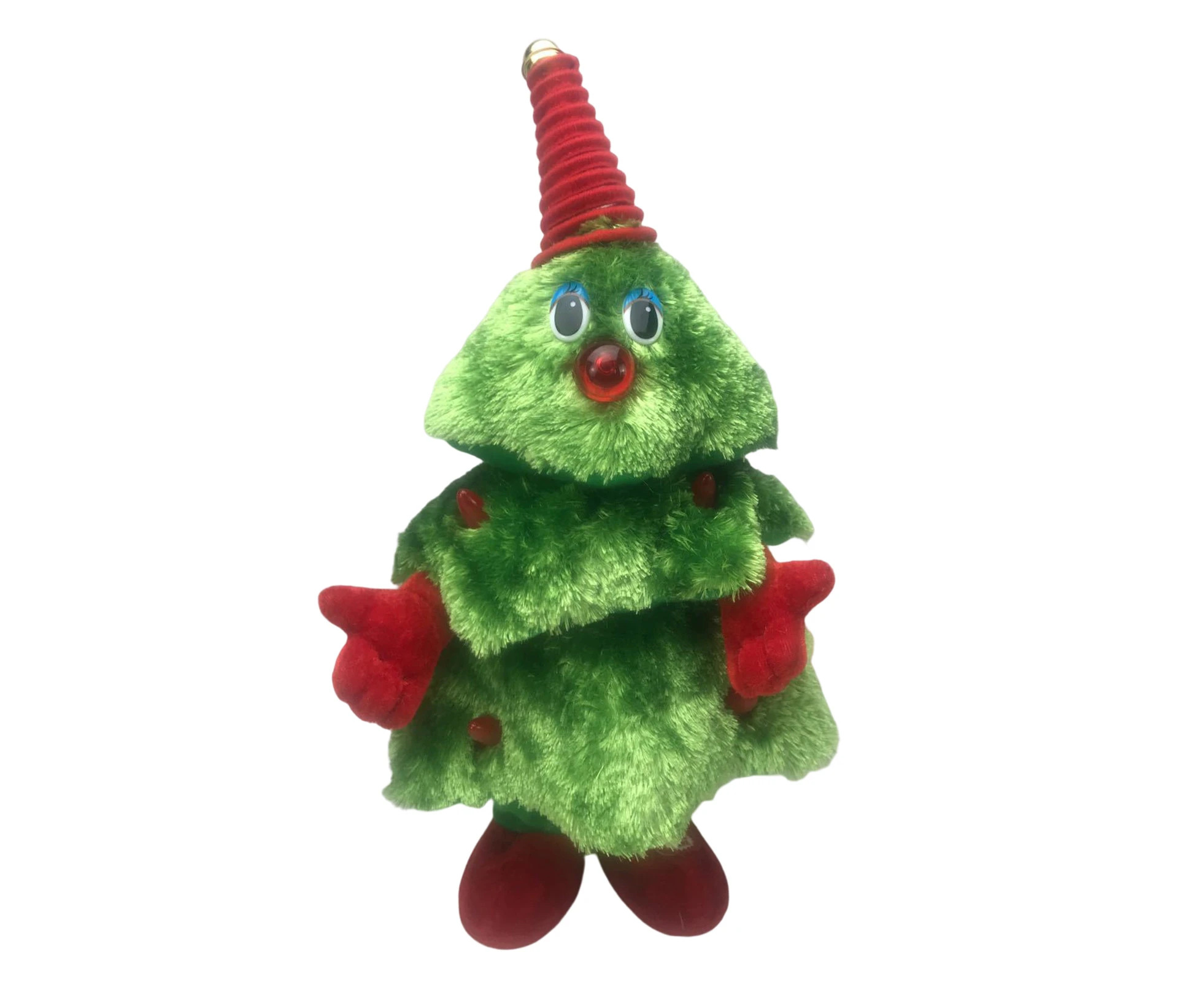 Electric Xmas Tree Toys Electric with Musical Instruments Dancing Decoration Chic Christmas Tree Plush Toy for Celebration A