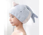 Hair Drying Towel for Kids Girls,  Cute Cartoon Absorbent Quick Drying Bath Wrap for Bathing, Spa