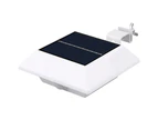 Solar Gutter Lights Outdoor Security Lights, Fenced Gutter Driveway Garden Patio Path Decorative,Warm White