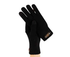 1 Pair Men Gloves Knitted Touch Screen High Friction Full Finger Outdoor Mittens for Skating Style1