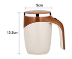 380mL Self Stirring Mug with Lid Automatic Stirring Coffee Cup