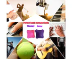 Hand Massage Exercise Therapy Balls-Deep Tissue Trigger Point Self Massage Rehab Reflexology Ball Arthritis Pain Relief Workout