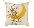 Cushion Cover Soft Touch Wide Application Flax Abstract Vintage Burlap Pillow Case Home Supplies