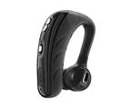 P13 Bluetooth-compatible 5.0 Earphone Noise Reduction Mini Ear Hook Wireless Headphone for Business-Black