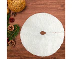 Tree Skirt Soft Comfortable to Touch Non Woven Fabric Christmas Exquisite Visual Effect Tree Skirt Base for Home