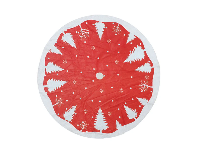 Tree Clothes Durable Practical Soft White Christmas Tree Skirts for Festival Forest^