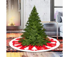 Tree Clothes Durable Practical Soft White Christmas Tree Skirts for Festival Forest^