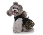 Halloween Dog Dresses Skirt Pumpkin Spider Pet Clothes Costume For Puppy Cats,I