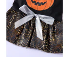 Halloween Dog Dresses Skirt Pumpkin Spider Pet Clothes Costume For Puppy Cats,I