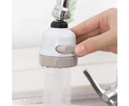 Water Saving Filter Tip, 360 Degree Movable Kitchen Faucet Head, 3 Modes Adjustable Shower Head Filter Sprayer For Kitchen Bathroom