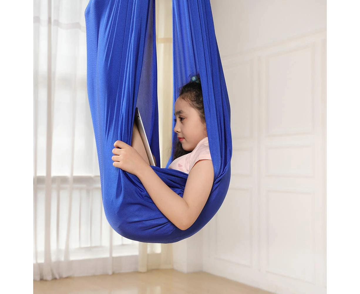 Children's swinging hammock,indoor swing elastic Hammock Sensory Swing