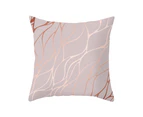 Pillow Cover Soft Touch Anti-fading Polyester Decorative Floral Printed Cushion Sofa Couch Slipcase Furniture Accessories