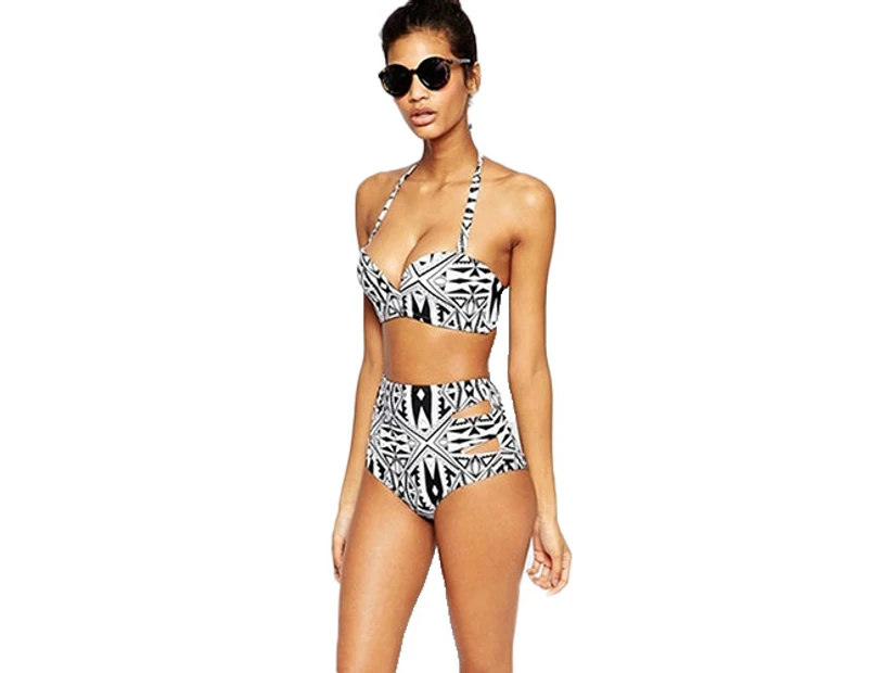 Women Sexy Halter Bikini Set Push-up Bra Swimsuit Bathing Suit Summer Swimwear