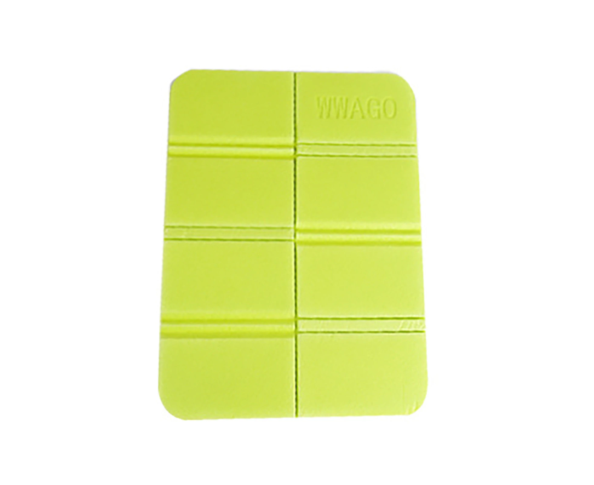 Thickened Damp-proof Seat Cushion PE Wear Resistant Camping Foam Pad for Outdoor  Green