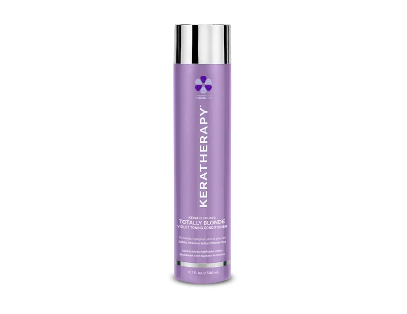 Keratherapy Totally Blonde Violet Toning Conditioner 300ml