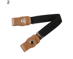 Children Kids Boy Girl Buckle Free Adjustable Elastic Waist Belt Waistband - 2