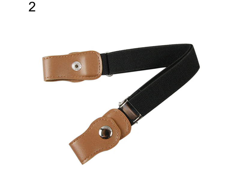 Children Kids Boy Girl Buckle Free Adjustable Elastic Waist Belt Waistband - 2