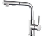 Faucet kitchen ， Kitchen faucet extendable high pressure 360 ° rotatable, mixer faucet stainless steel with 2 jet types