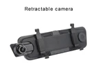 Nirvana 10 Inch Full Screen Car DVR Camera Rearview Video Recorder Camcorder Dash Cam