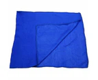 50PCS Blue Microfibre Cloths Car Cleaning Cloth Detailing Towels Washing Duster