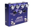 JOYO R-18 Chopper-Z High Gain Amp Sim Guitar Effect Pedal Built IN Noise Gate