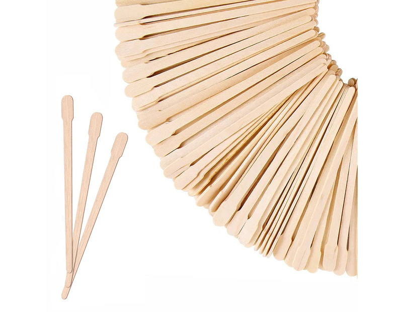 Wooden Wax Sticks Wood Hair Removal Waxing Spatulas Applicators For Body Legs Facial Or Wood Craft Sticks