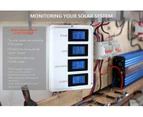 Dc 6.5-100V 100A Voltage Amperage Power Energy Meter Dc Volt Amp Tester Gauge Monitor Lcd Digital Display