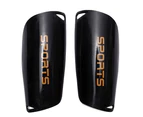 1 Pair Soccer Football Training Shin Guard Pad Leg Protector Brace Support Plate-Orange