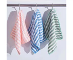 5PCS Microfibre Cleaning Cloth Microfiber Dish Car Glass Kitchen Towel Washing Rag Mix Color