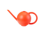 1.5L Practical Long Spout Watering Can Shockproof Water-saving Plastic Watering Bottle for Garden-Red