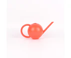 1.5L Practical Long Spout Watering Can Shockproof Water-saving Plastic Watering Bottle for Garden-Red