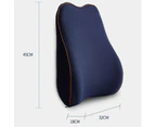 Office Chair Lumbar Support Pillow Car Lumbar Pain Relief Memory Foam Cushion With 3D Mesh Cover Gaming Chair Back Pillow Ergonomic