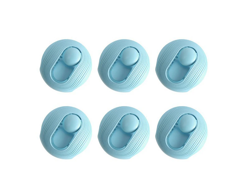 6Pcs Quilt Clips Needle-Free Non-Slip Plastic Bed Sheet Grippers Household Supplies - Blue