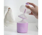 Foam Maker Rapid Foaming Manual Bubble Foamer Portable Facial Wash Cleanser Foam Make Cup Face Clean Tool -Purple