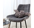 Comfortable Touch Fabric Pillow Decor Ultra-soft Creative Twist Shape Sofa Cushion for Home-Coffee