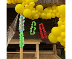 50Pcs Garland Decoration Realistic Looking Highly Simulated Cloth Hawaii Style All-Match Artificial Wreath Decoration Party Supplies