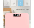 Mini Electronic Scale Home Weighing Scale Charging Stlye(Pink Sun)