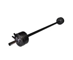 Total 18kg - Aerobic Body Pump Barbell Weight Set - 140cm Foam Handle Hollow Bar