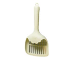 Cat Litter Scoop Long Hole Easy Filtration Easy to Use Practical Cat Litter Shovel Pet Supplies-Green
