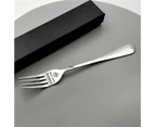 Long Handle Fruit Fork Rust-resistant Stainless Steel Comfortable to Hold Beefsteak Fork for Dining Table 6