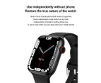 SitopWear Smart Watch Men Women Smartwatch Bluetooth Calls Watches Custom Wireless Charging Watch Face Fitness Bracelet - With 3 Straps3