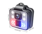 IP Camera HD-compatible Real-time Monitoring Night Vision 1080P 3 in 1 Wearable Mini Body Camera for Meeting